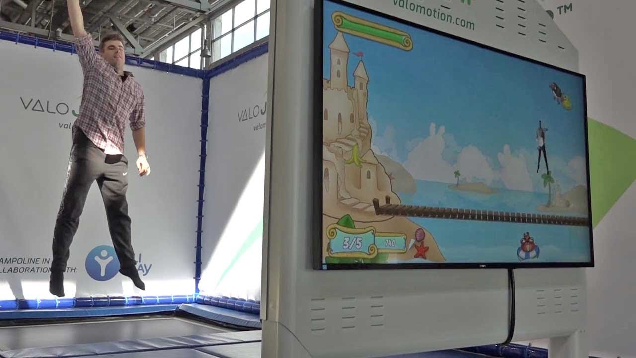 FIBO close up 82 Valo Jump trampolin game YouTube