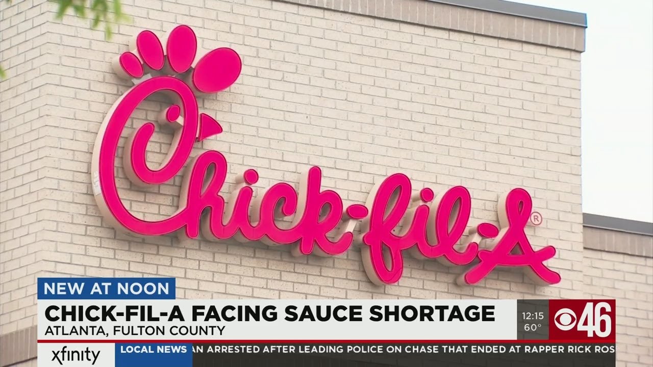 ChickfilA facing sauce shortage YouTube