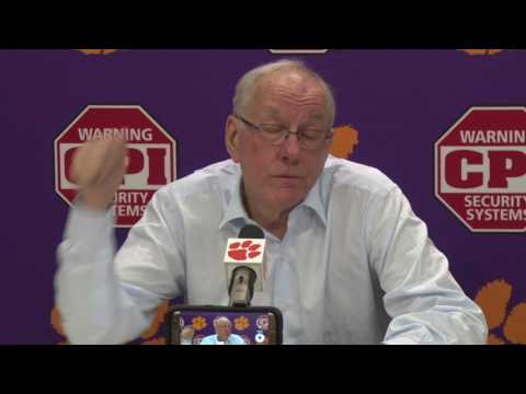 Coach Boeheim Press Conference | Syracuse vs. Clemson