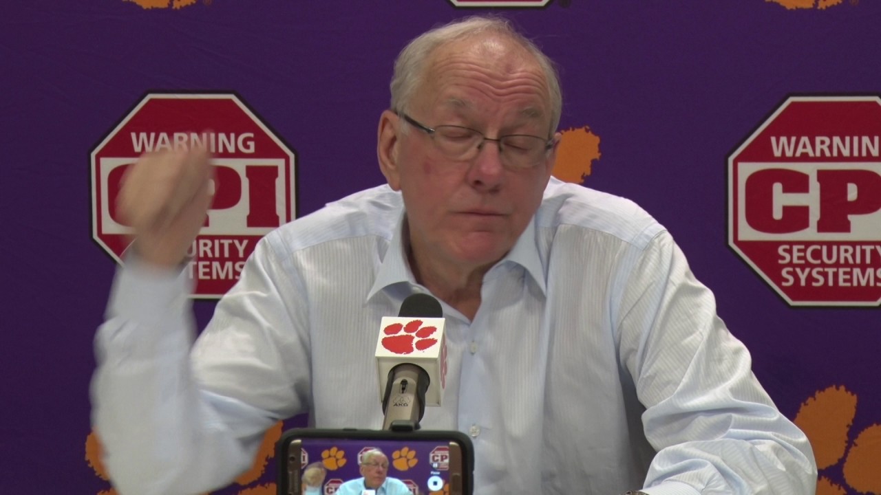 Coach Boeheim Press Conference | Syracuse vs. Clemson