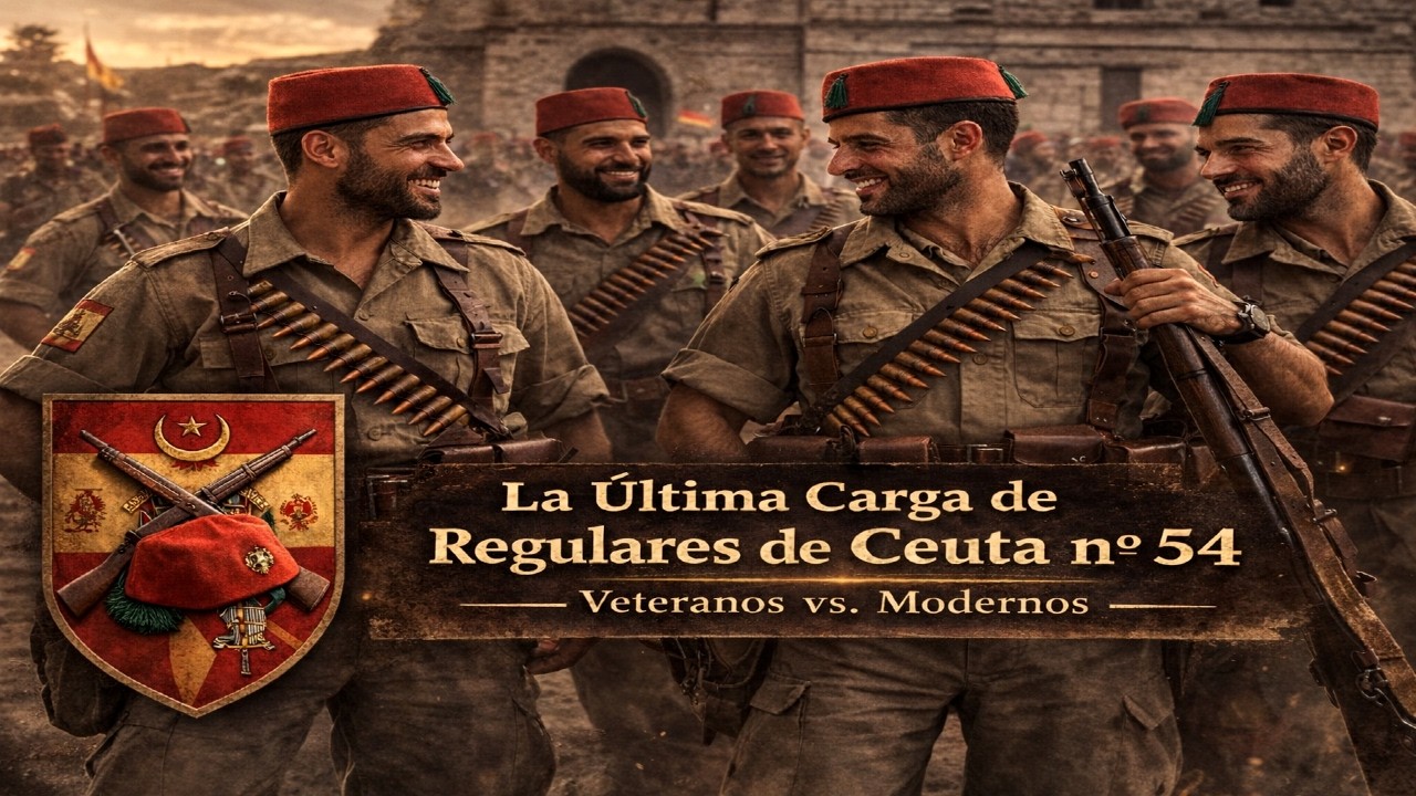 La Última Carga de los  Regulares de Ceuta: Regulares Veteranos vs. Regulares Modernos
