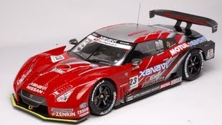 TAMIYA 1:24 NISSAN Xanavi nismo GT-R 2008 - YouTube