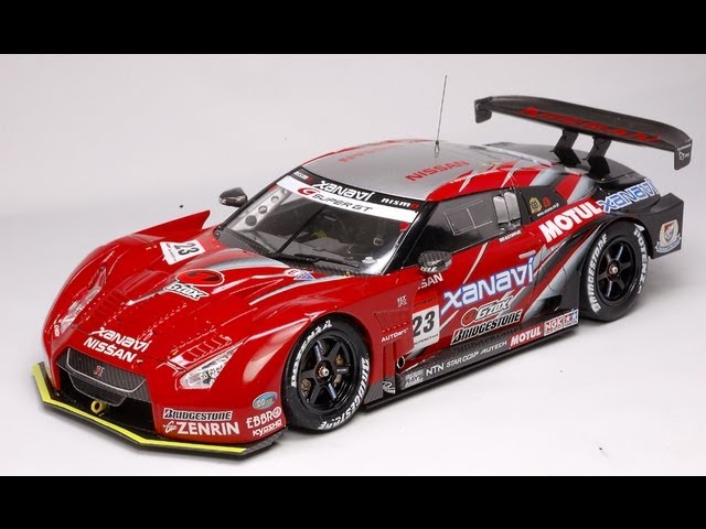 TAMIYA 1:24 NISSAN Xanavi nismo GT-R 2008 - YouTube