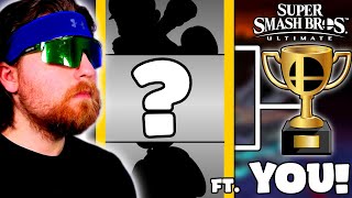 🔴 RANDOM CHARACTER Smash Ultimate TOURNAMENT! (Play-by-Play by ME!)