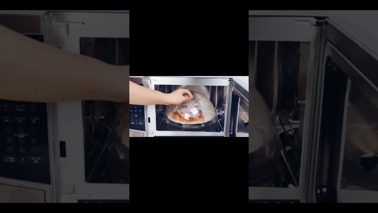 Fllippable Microwave Cover. 