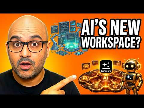 Thumbnail for Genspark Claw, Speakly & Workflows: The Future of AI Productivity. It's scary Useful