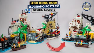 LEGO Icons 10320 Eldorado Fortress design secrets - review part 2