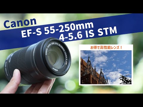 高性能な望遠レンズ！Canon EF S55-250mm F4-5.6 IS STM 実写レビュー