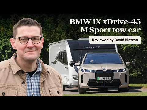 BMW iX tow car review: Camping & Caravanning