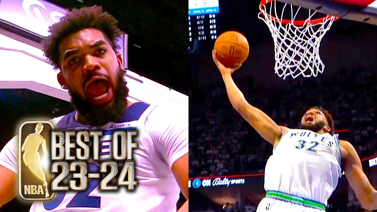 ⁣Karl-Anthony Towns BEST HIGHLIGHTS Of 23-24 🔥