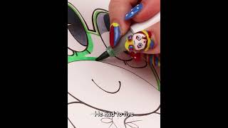 Drawing Ribbit From The Amazing Digital Circus