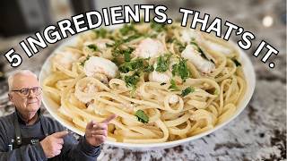 The Easiest Shrimp Scampi You'll Ever Make (Only 5 Ingredients!)
