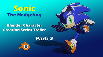 Beginners Tutorial: Modeling Sonic The Hedgehog In Blender Part: 2 Modeling The Body