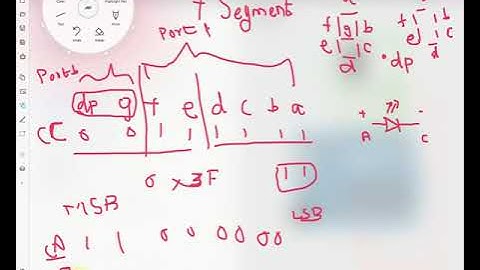 7 SEGMENT WITH arduino  without  LIBRARIES