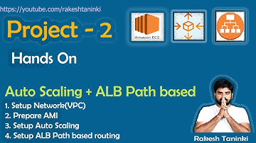 Project 2 | Setup EC2 Auto Scaling with ALB Path based Routing | Hands On | Telugu | Rakesh Taninki