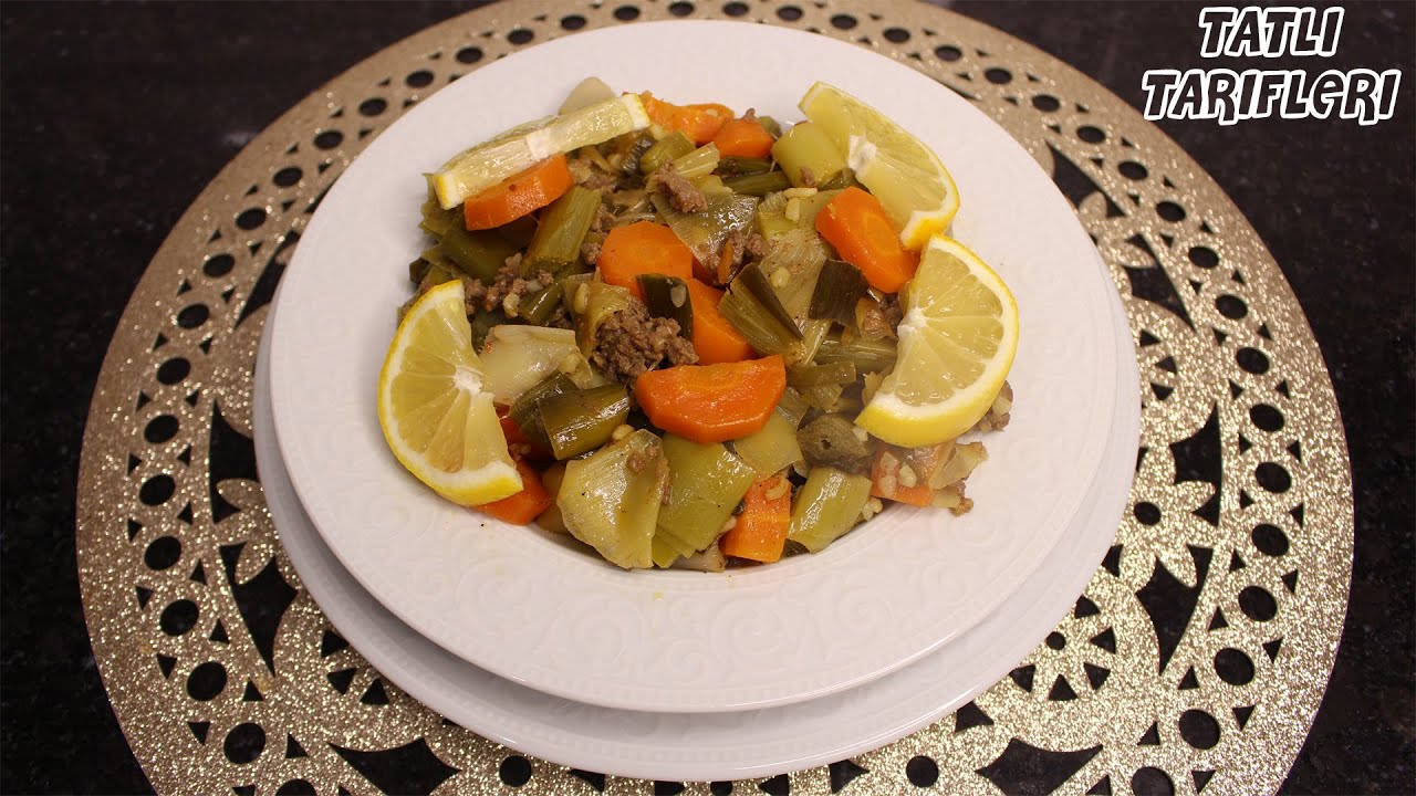 Kıymalı Pırasa Yemeği Tarifi/ Pırasa Yemeği Tarifi/ Yemek Tarifleri
