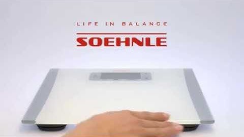 Soehnle digital personal scale Easy Control (English)