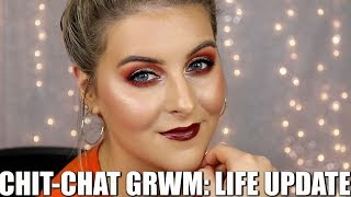 CHIT-CHAT GRWM Fall Look + LIFE UPDATE \/\/ New Job, Quitting Youtube + Social Media???