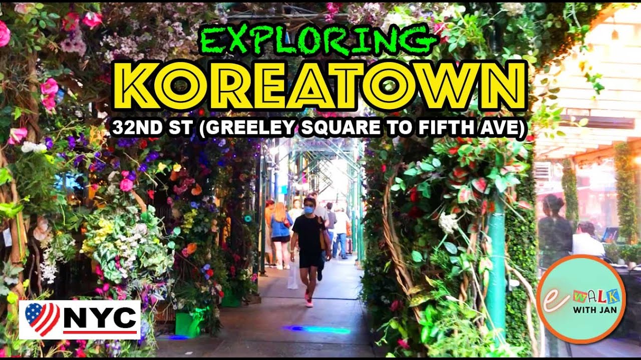 💖 NYC Walk [HD] Exploring Koreatown (Ktown), Manhattan NYC YouTube