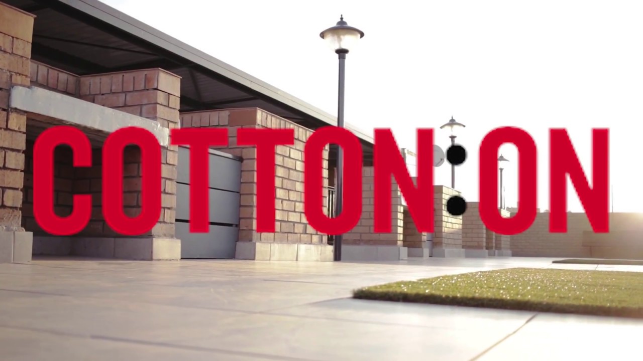 Cotton on ad YouTube