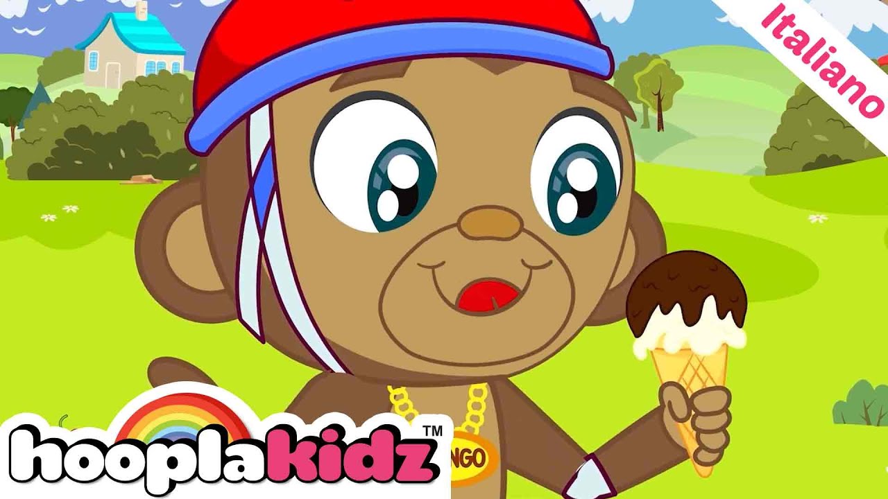 ⁣Ice Cream Song - canzone del gelato | canzoni per Bambini | Filastrocche | HooplaKidz Italiano