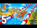 Aquapark io Gameplay Walkthrough Part 5 Aqua Rush 