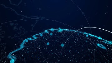 hi tech global connection lines background 4k H4RDJ9P