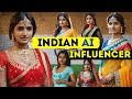 How i created realistic indian ai influencer free  ai instagram model