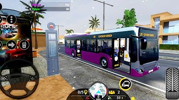 Coach Bus Realistic Driving: New Multiplayer #1 - New Bus Simulator: EVO Ovilex - Android Gameplay 