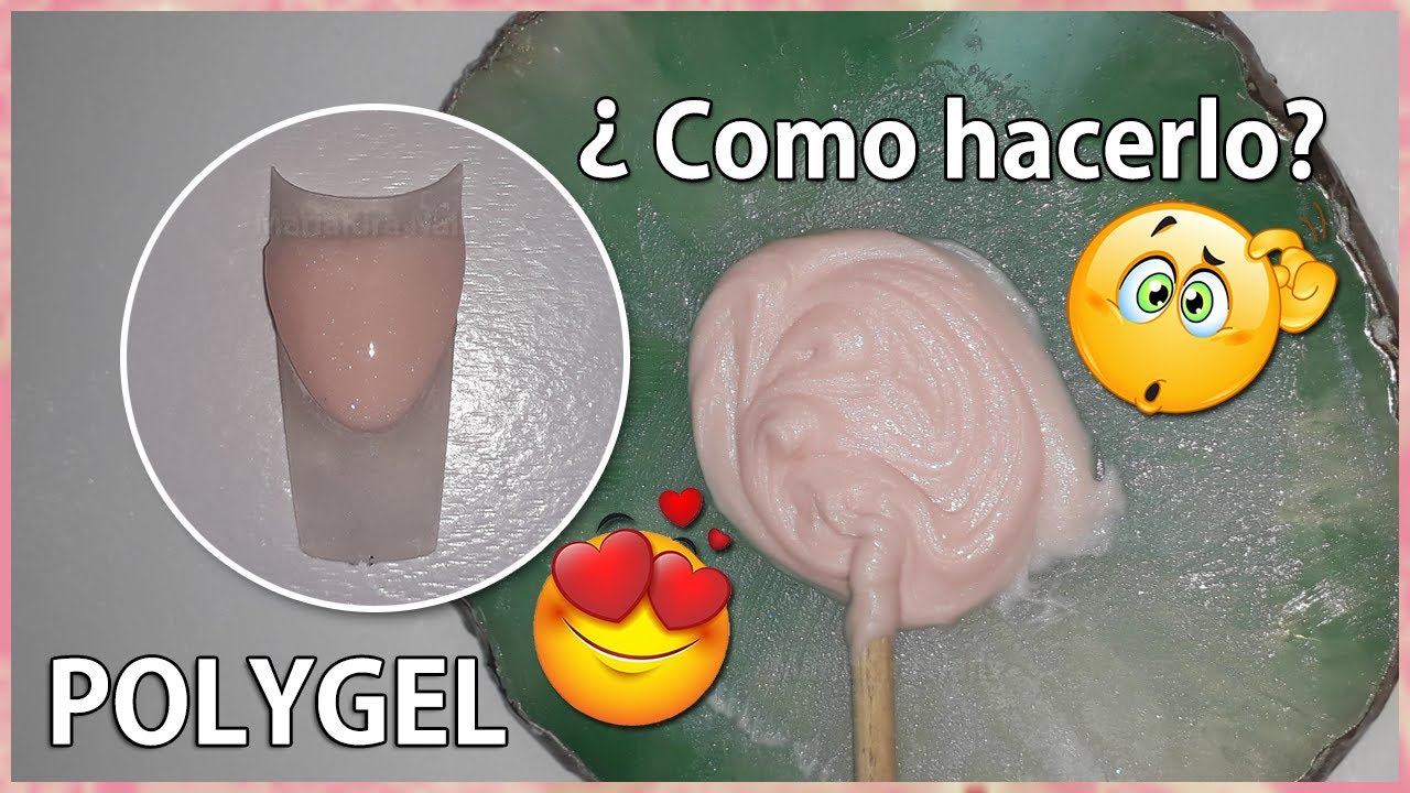 💗 Como Hacer POLYGEL Casero Muy FACIL - Cover Pink Soft 💗