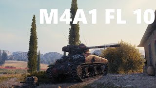 M4A1 FL 10 French + U.S.A machine gun 8Kills 1vs3 wot complete 4K