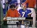 #4 Florida vs #11 Alabama - 1996 SEC Championship Game