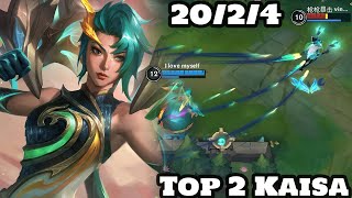 Wild Rift Kaisa - Top 2 Kai'sa Gameplay Rank Master