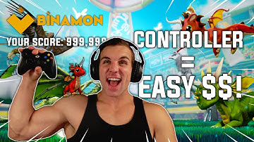 BINAMON TUTORIAL | HOW TO USE A CONTROLLER FOR BINAMON Play to Earn NFT Game | EASY HIGH SCORES!