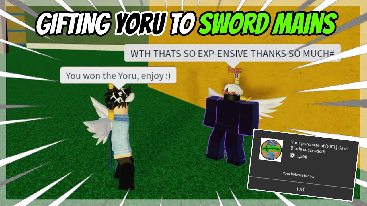 I got gifted yoru :o : r/bloxfruits