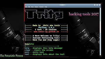 how to install trity tool in kali linux