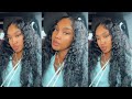 THE ULTIMATE MELT 😍 FLAWLESS BUSS DOWN CURLY WIG INSTALL BY MYSELF! FT: ASTERIA HAIR