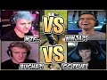 Tfue VS Bugha! Ninja ANGRY After Nick Eh 30 & Him FACE OFF! - Glitchcon Highlights