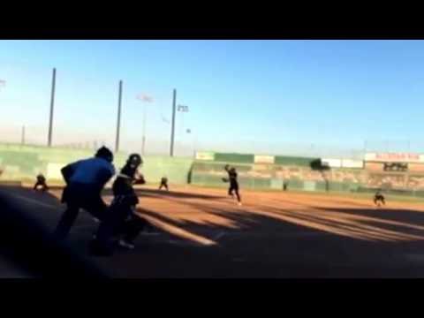 Charlotte hits a single to start the weekend off against Athletics Mer