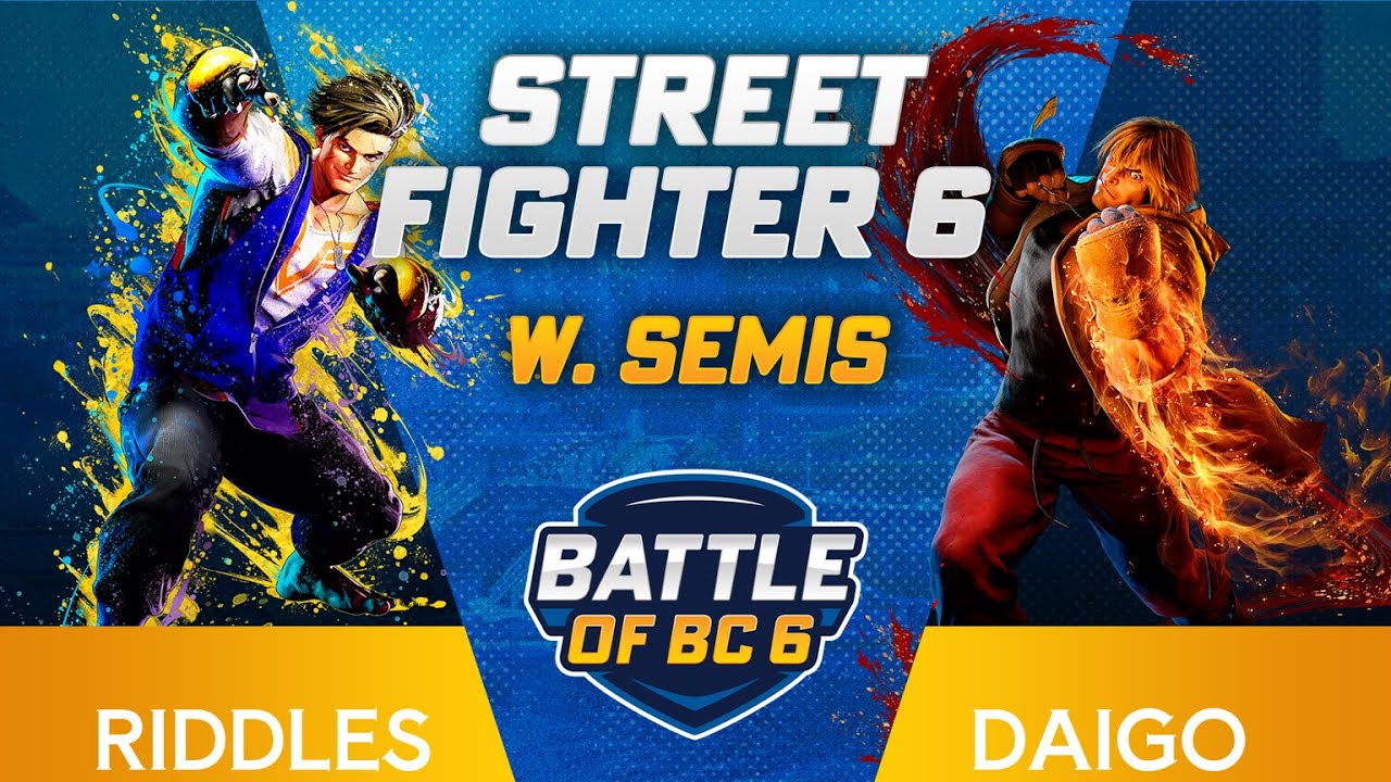 Riddles (Luke) vs Daigo (Ken) - SF6 Winners Semi-Final - Battle of