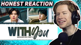 HONEST REACTION to JIMIN x HA SUNGWON - 'With You' [Our Blues OST Part. 4]
