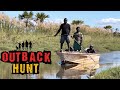 Croc attack hunting crocodile fish and crabs in outback australia