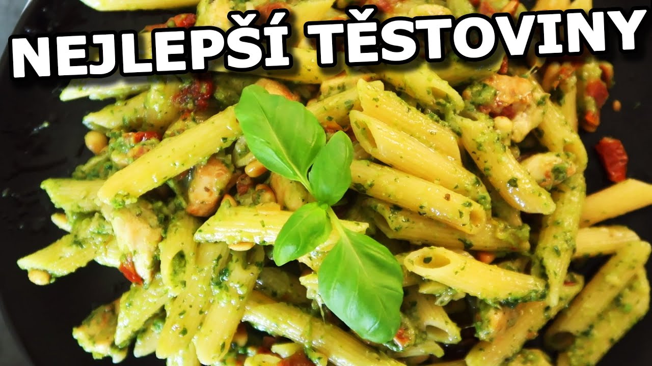 Těstoviny s domácím pestem, které zvládne úplně každý!