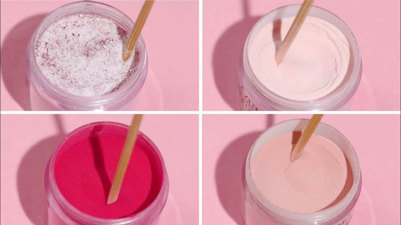 How to use AZUREBEAUTY dip powder nail kit - YouTube