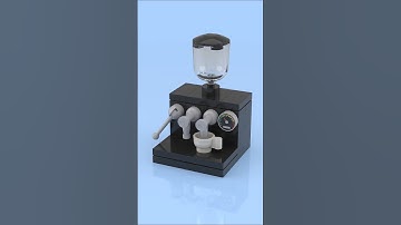 LEGO Mini Barista ☕️ | Professional Coffee Machine Build!