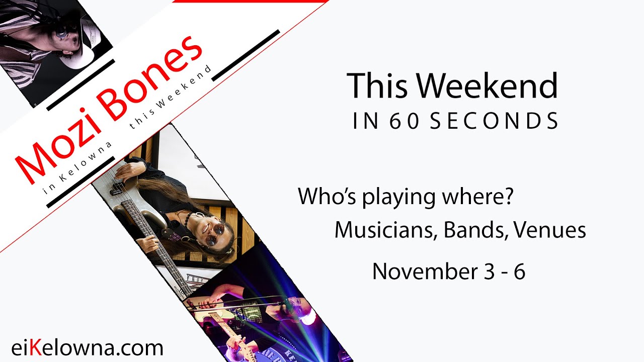 Mozi Bones, Shawn Lightfoot Band, Paul Byrne and others are all playing