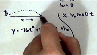 Baseball Projectile Calculation
