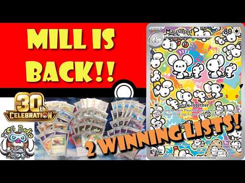 Maushold is Bringing Mill BACK to the Pokémon TCG! 2 Winning Lists! 0 Damage Ever (Pokemon TCG News)
