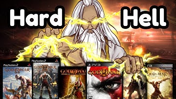 Which God of War Game is the Hardest on God Mode? (FULL GREEK SERIES)