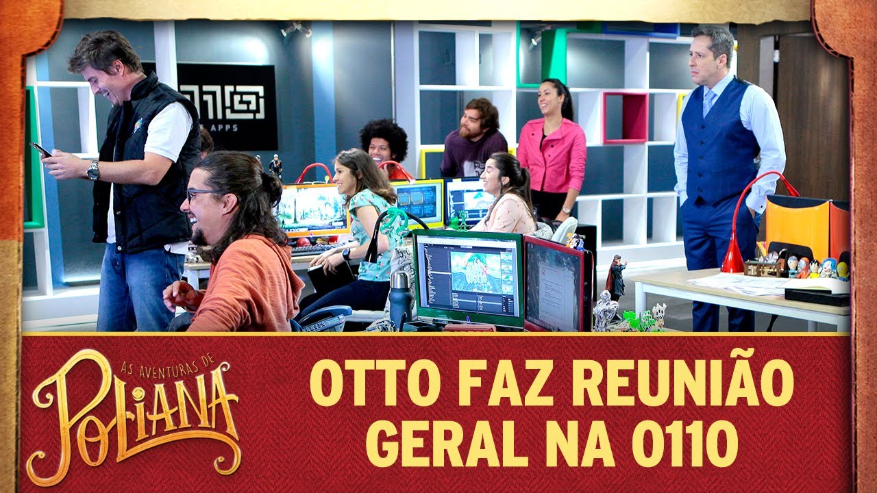 Otto faz a primeira reunião geral na 0110 | As Aventuras de Poliana poliana capitulos